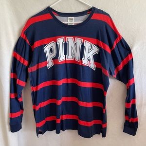 Victoria Secret Pink long sleeve T size large